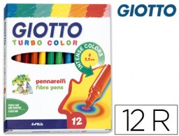 12 rotuladores Giotto Turbo Color